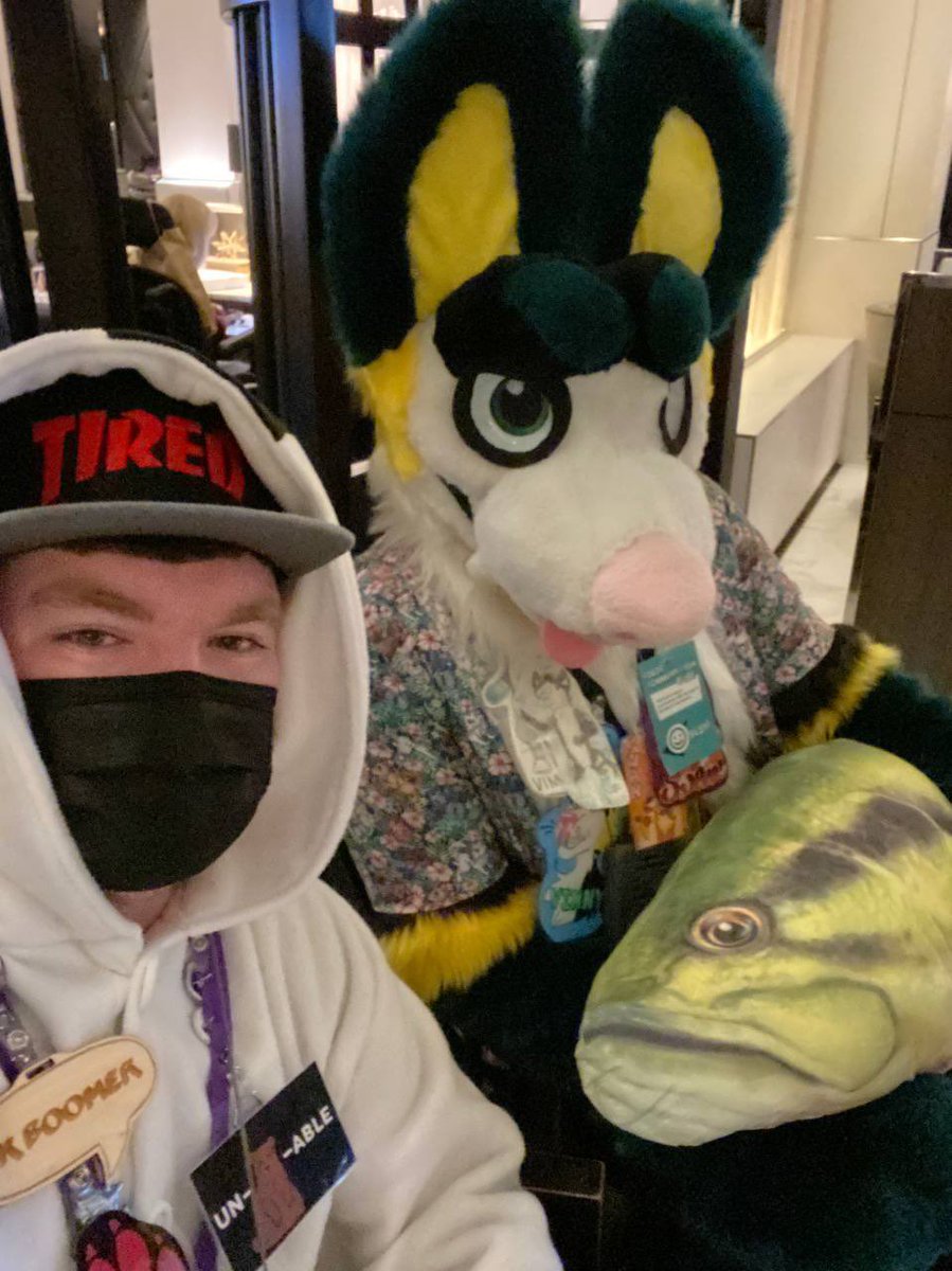 NicoDaWolf's tweet photo. Well as they say everything good must come to an end. It was all went by so fast til the last day. I can’t wait to go next year. An thanks so much @swangngofficial for being there with me. 

#ANE2022 #condepression https://t.co/uTLnFmt7VM
