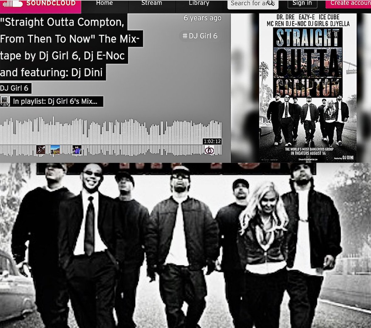 DJGirl6's tweet photo. #SuperBowl #HalfTimeShow got u nostalgic?
Fo shizzle. Peep my West Coast Mix https://t.co/kgUA0c14fA

You're welcome!

#HalfTimeShow #SBLVI #SuperBowlLVI #DJGirl6 #SnoopDogg #DrDre #EazyE #DrDre #McRen #DJYella #DjEnoc #DjDini #icecube https://t.co/GhmcTS5poM https://t.co/ZFIlQKTHSQ
