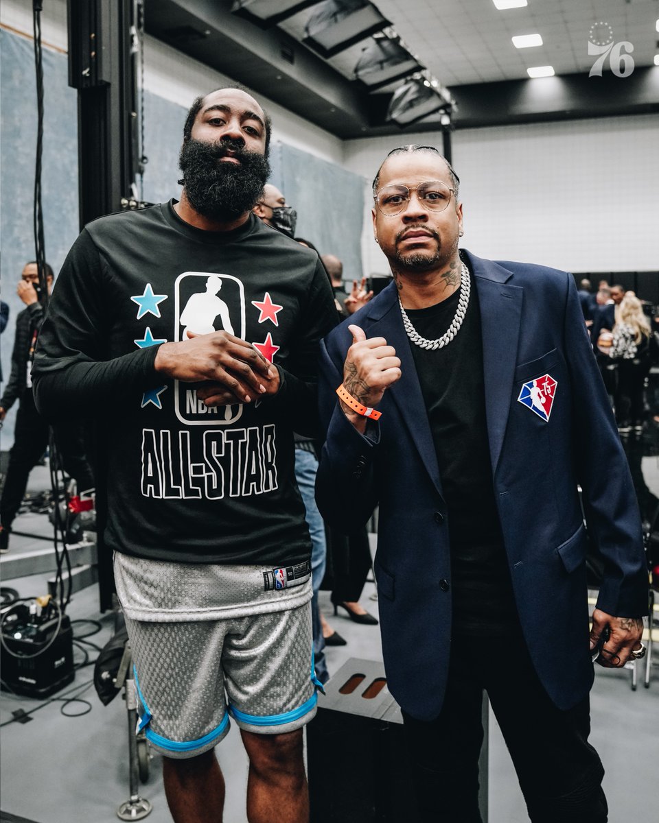 sixers's tweet image. from Sixers to #NBA75.