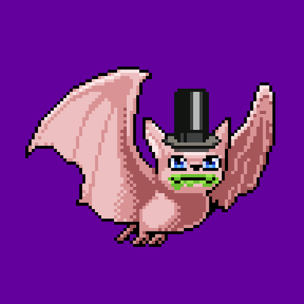 thenifterr's tweet photo. I love my Bat! #CryptoBatz https://t.co/45fx9vSua4
