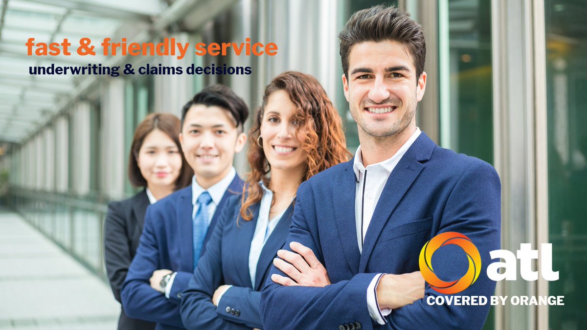 ATLinsure's tweet photo. We provide fast and friendly service to our Brokers Partners for both underwriting decisions and claims service. We provide technology to enhance our relationships, not to replace them. Let's build something together. #CoveredbyOrange #insurance #transport #underwriting #claims https://t.co/mCi3VL7GqS
