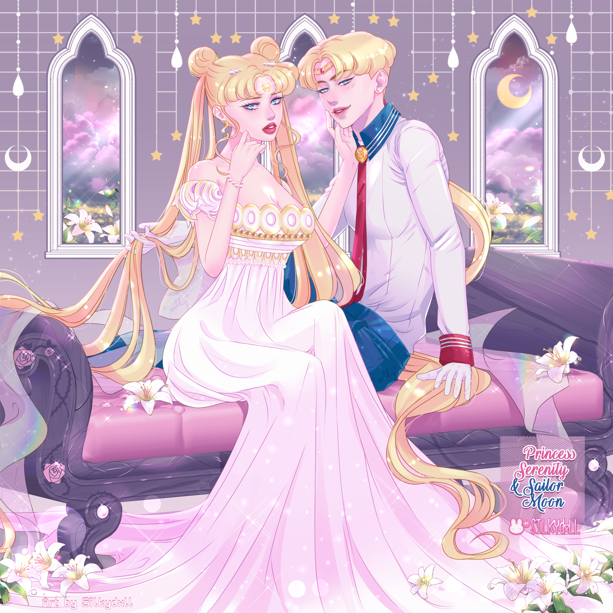 Silkydxll Commissions Open My Sailormoon Collection Is Ready I Ll Be Working On An Artbook That Will Also Include Arts Of Other Sm Characters You Can Support My Project With A