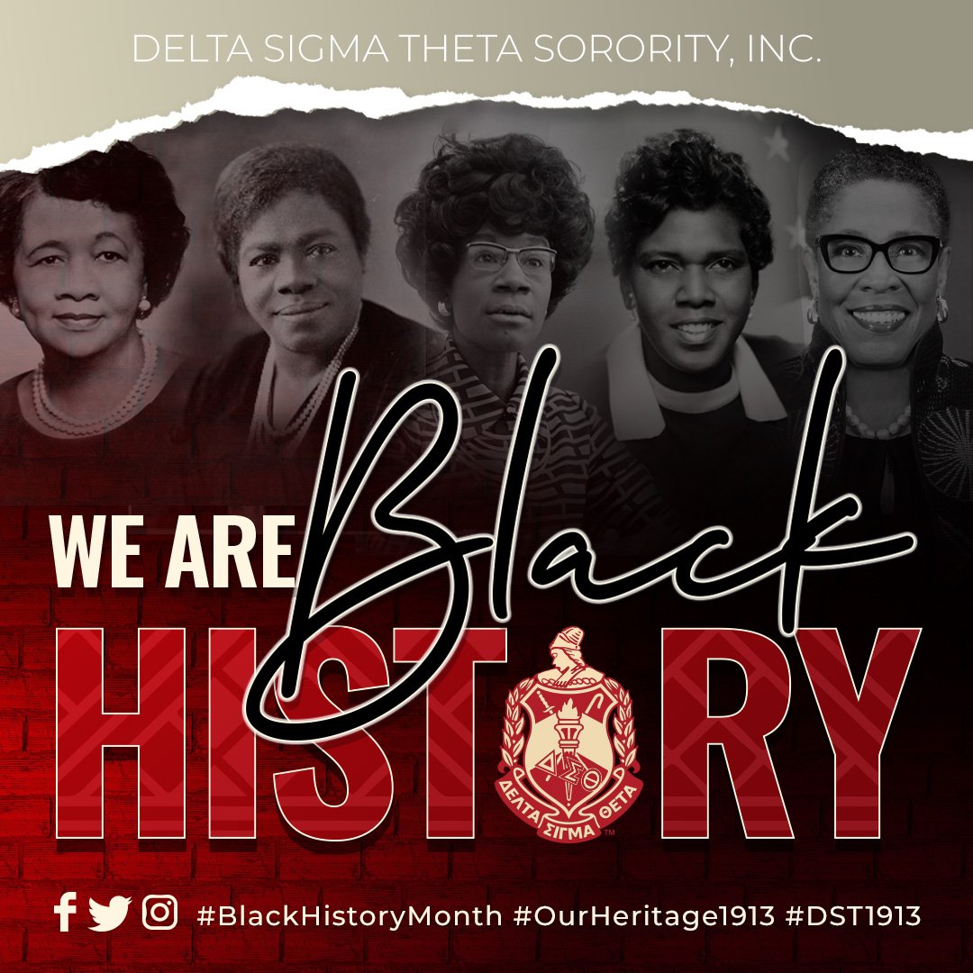 This week marks the last full week of Black History Month! While we celebrate the achievements of our ancestors, let us not forget that we are also living Black history. 

#DST1913 #OurHeritage1913 #WeAreBlackHistory1913