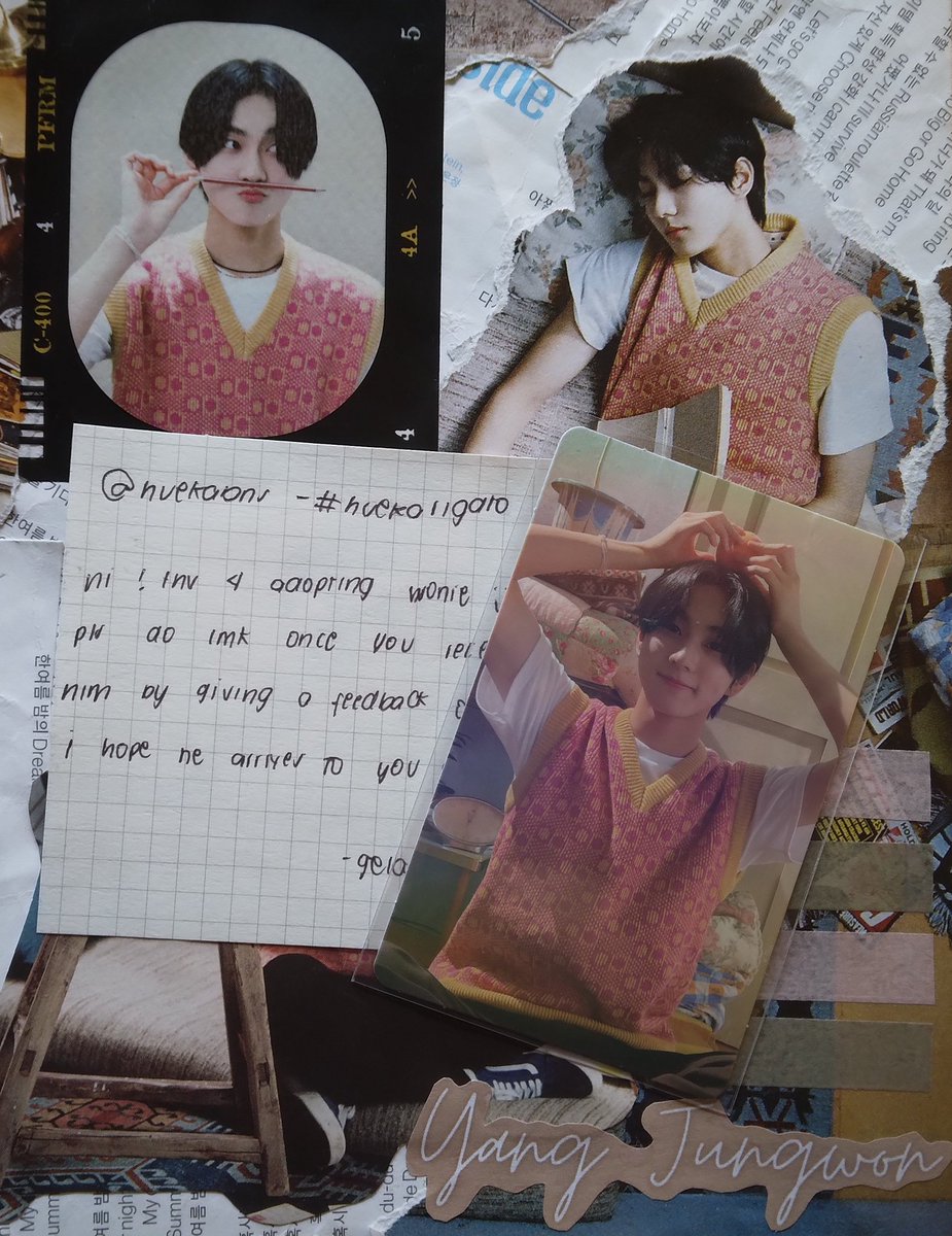 prioyjw's tweet photo. ꒰ 📂 — #ycemails ! ꒱ 
    ╰ from : @huekabns

applewon haver ✊🏻 it arrived vv safe, really appreciate the packaging ! ty also to @yoonjianne for hosting a hatian !

𓂃 ｡ #huekarigato #yoonjianneproofs https://t.co/hhIsAlizWf