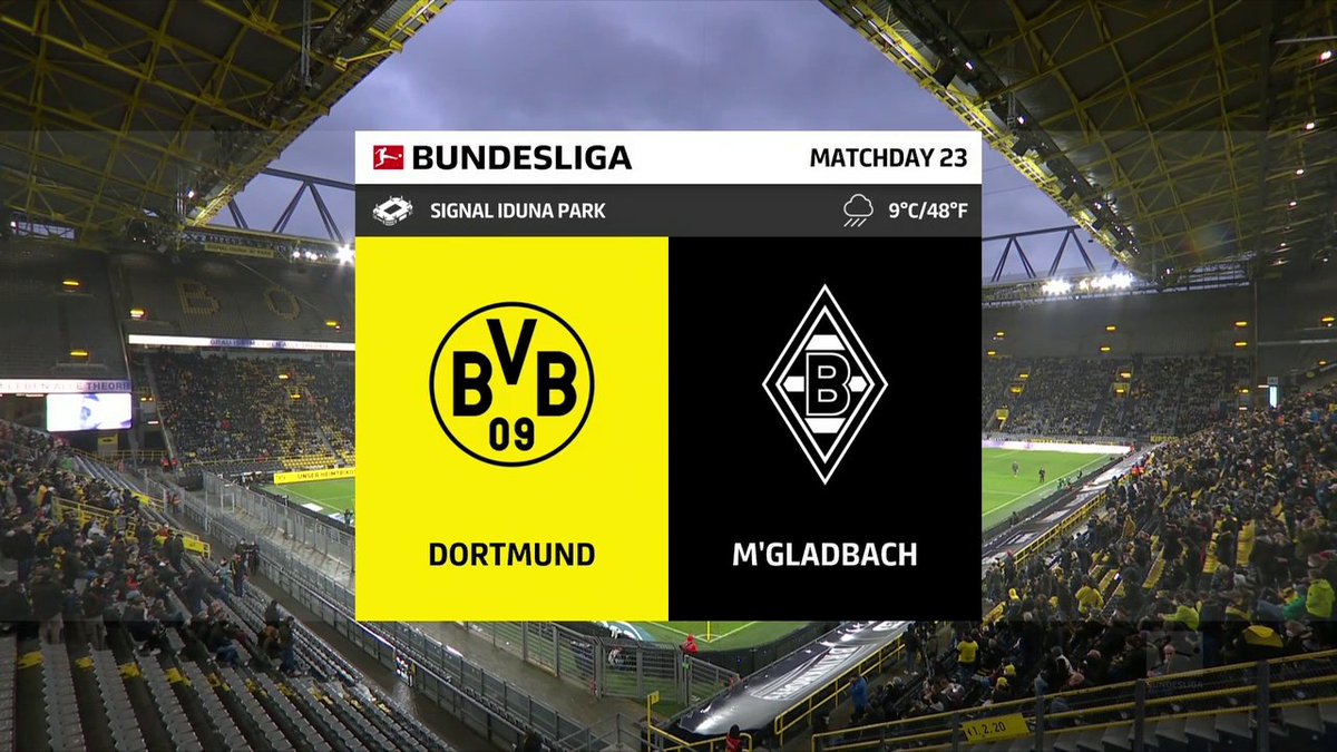 Full match: Borussia Dortmund vs Borussia Monchengladbach
