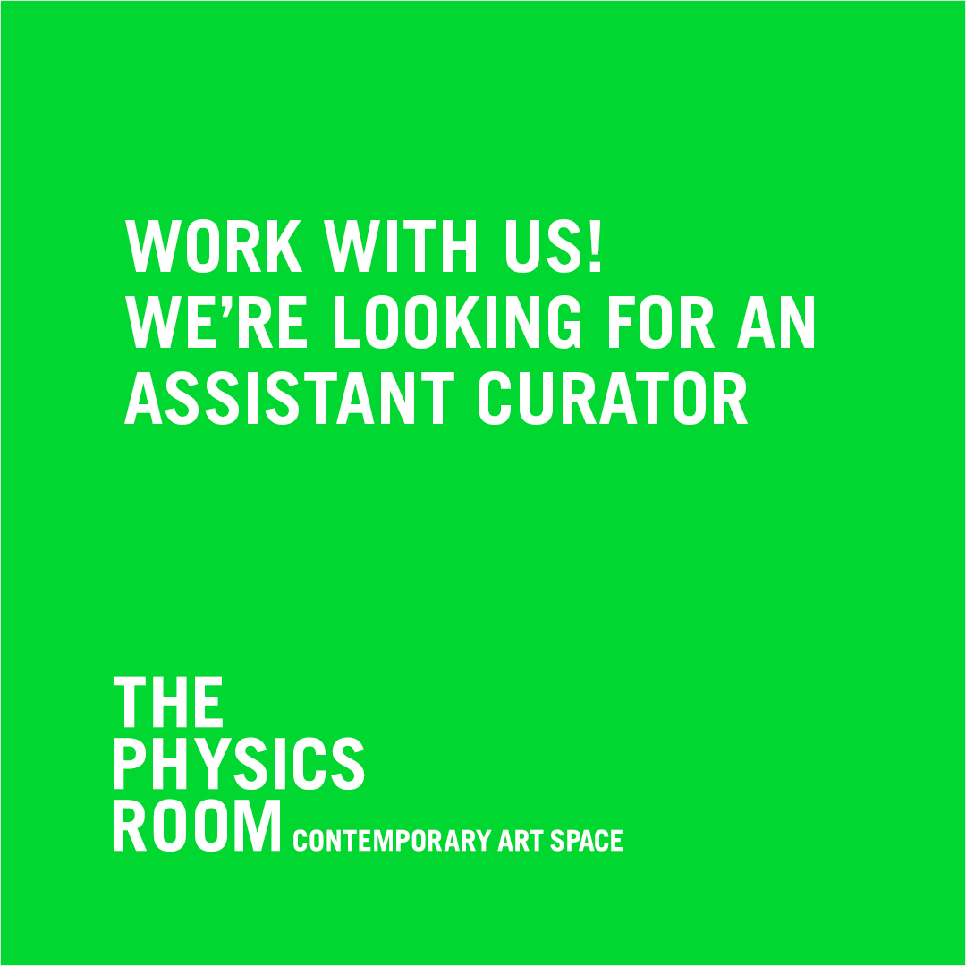 REMINDER: Applications for our Assistant Curator role closes this Sunday 27 February at 5pm! Please send a one page cover letter and CV to Abby Cunnane at abby@physicsroom.org.nz. A full position description is available here: physicsroom.org.nz/about/opportun…