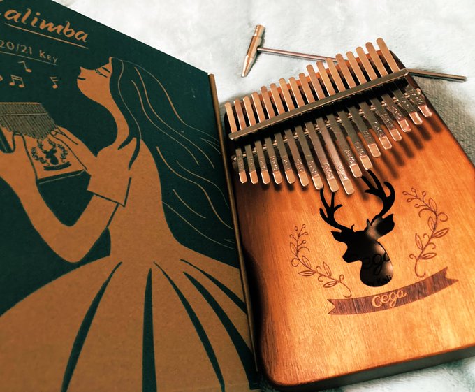 カリンバ届いた~かわいい♪ 