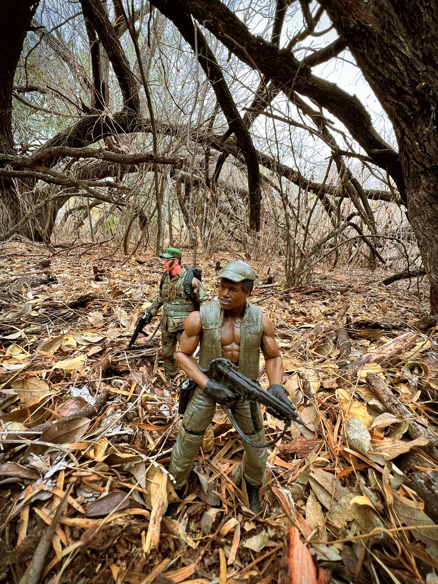 thegr8one85's tweet image. Next up is the badass Dutch &amp;amp; the poor Hawkins by @NECA_TOYS &amp;amp; my custom Dillon, that I’m very proud of. Dutch has been slightly tweaked with mixing parts to match the poster look.