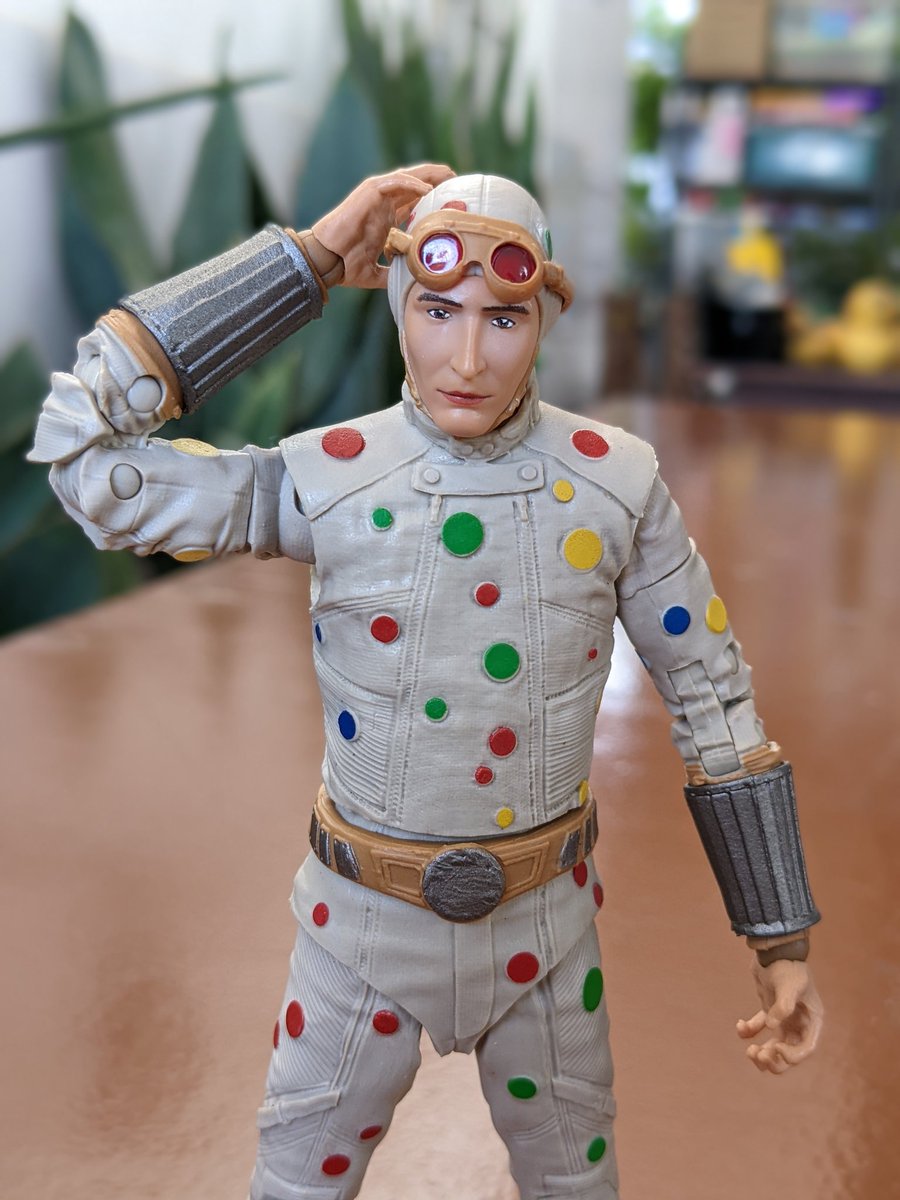 theregsays's tweet photo. I'M A SUPERHERO!!!
#polkadotman
#dccomics 
#theregstoys https://t.co/7CaOf7wGLc