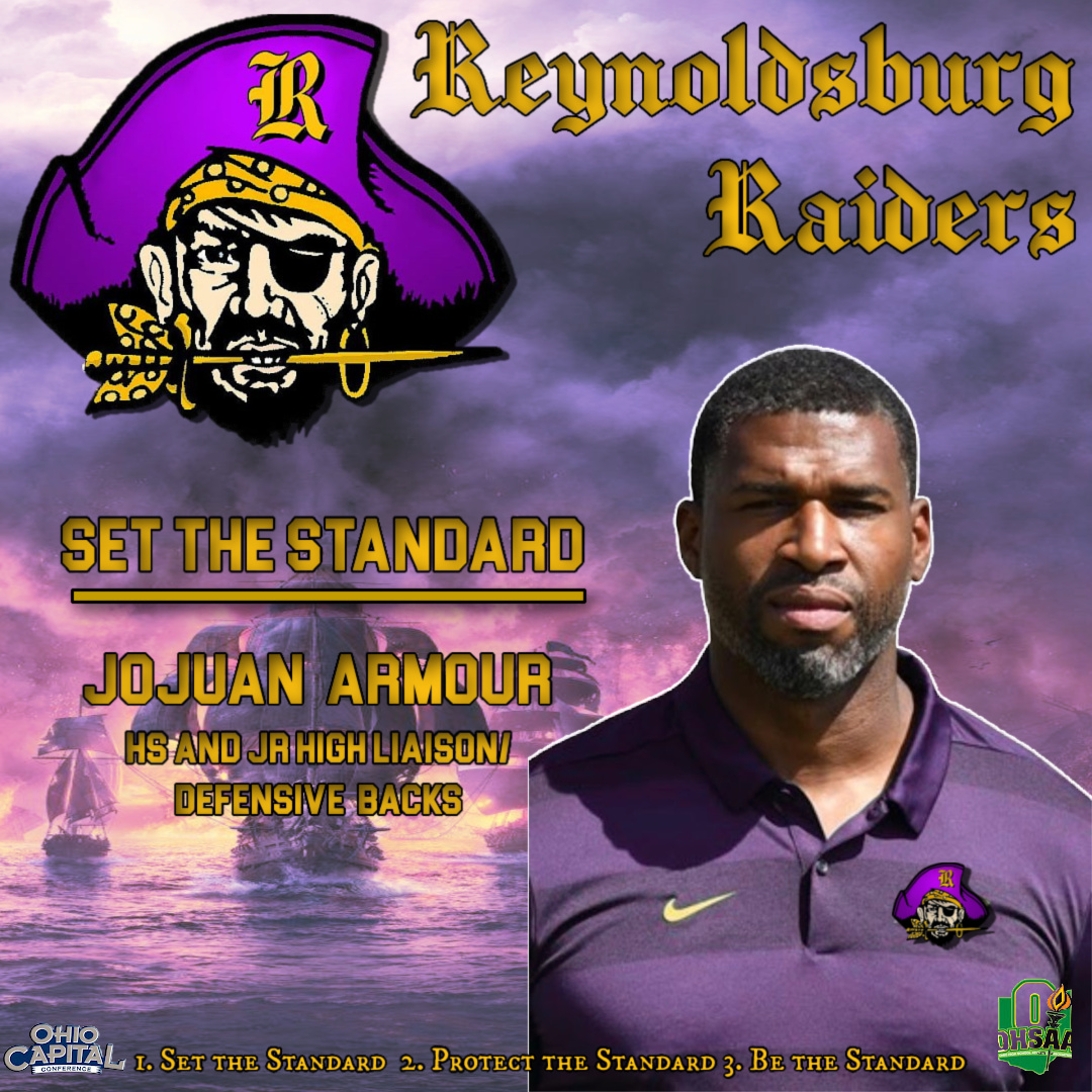 Our defense will be the reason why <a href="/ReynoldsburgFB/">Reynoldsburg High School Football</a>  will #SetTheStandard. Please take a moment to welcome our defensive staff to the program❗️Let's #GetPaid gentlemen, our time is now. 🏴‍☠️🟣🟡🏈