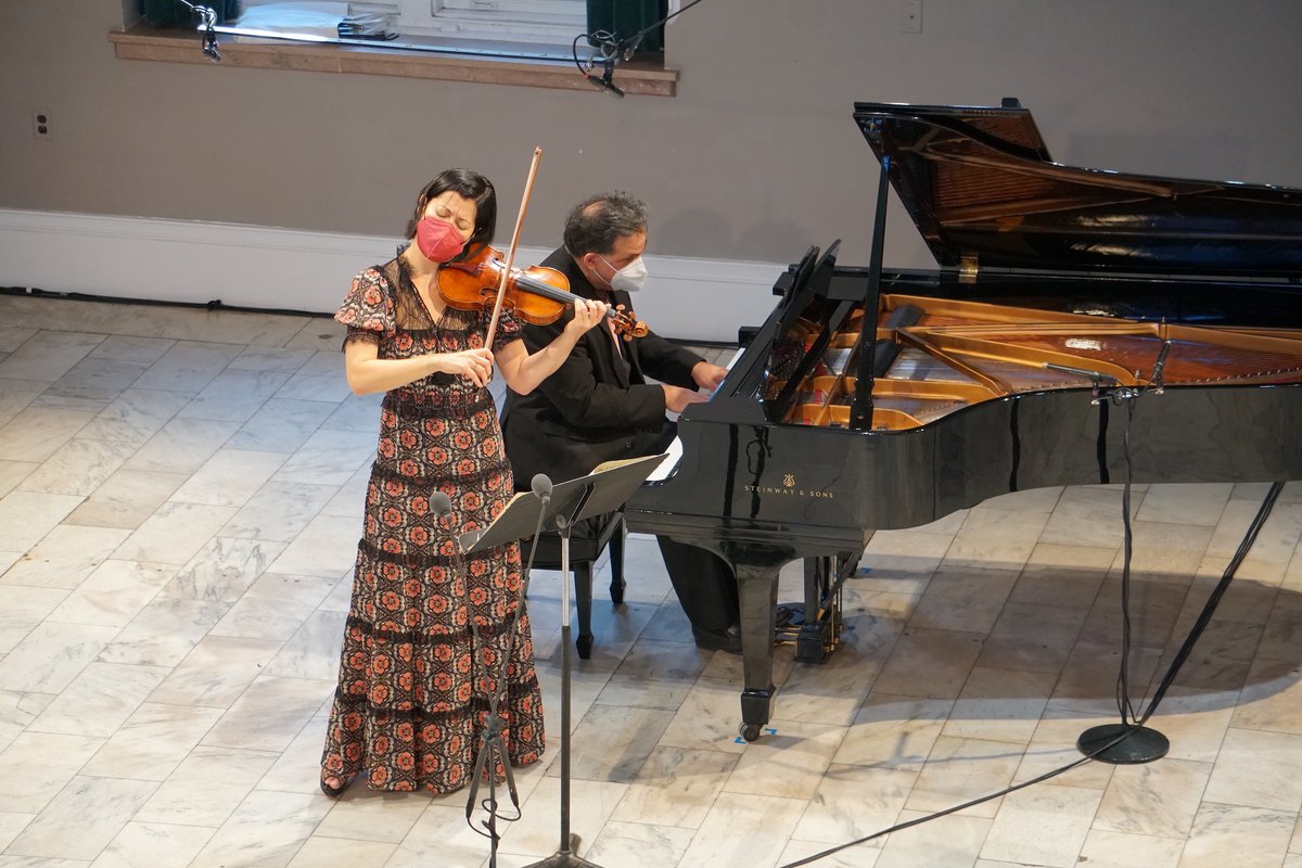 Schubert: Duo and Quintet (performed live on 1/30) is now available as video on demand! 
bit.ly/DuoQuintetVOD