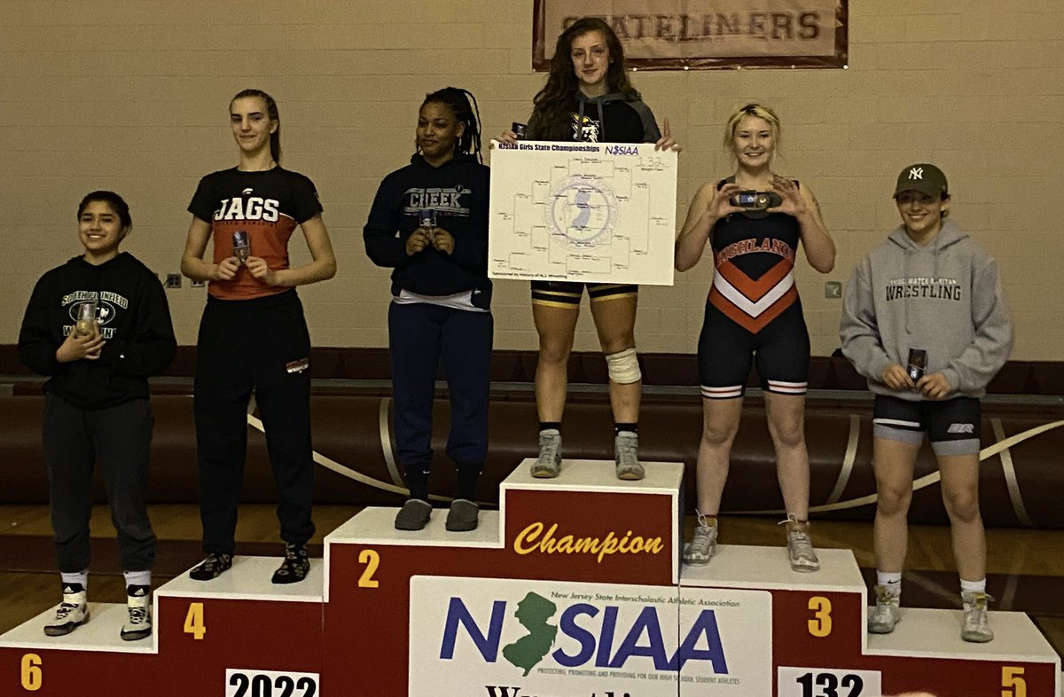 Congratulations to Eva Altamirano and her family as she became the first female wrestler for South Plainfield to place in the Girls’ NJSIAA State Wrestling Tournament finishing 6th place.<a href="/SPHSPrincipal/">South Plainfield HS</a>