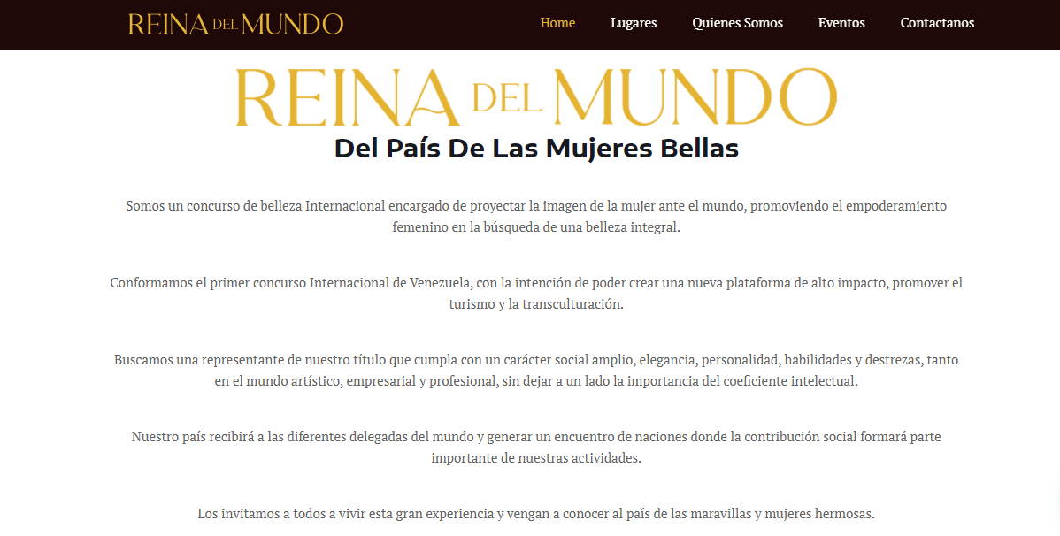 luisandrita's tweet photo. Surge un nuevo concurso de belleza internacional, su nombre será "Reina del Mundo" con sede en Venezuela. Gracias. 
https://t.co/8OY9q0sX9p https://t.co/vOCxpiEMQl