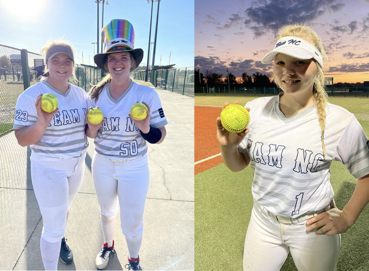 Team North Carolina Shook (@teamncshook) on Twitter photo Finished the weekend 3-2-1 <a href="/PGFnetwork/">PGF</a> Florida Fastpitch Classic. Solid pitching and hard work by all of the girls!! A big thank you <a href="/smaness2023/">Sierra Maness - RHP/Utility - 2023</a> for joining us this weekend. <a href="/TeamNCSoftball/">Team North Carolina Softball</a> #teamncshook #teamnc
<a href="/Gracehollings18/">Gracie Hollingsworth</a> 💣
<a href="/WhittenBerkeley/">Berkeley Whitten</a> 💣💣
<a href="/Josie_Bird2024/">Josie Bird</a> 💣 Finished the weekend 3-2-1 <a href="/PGFnetwork/">PGF</a> Florida Fastpitch Classic. Solid pitching and hard work by all of the girls!! A big thank you <a href="/smaness2023/">Sierra Maness - RHP/Utility - 2023</a> for joining us this weekend. <a href="/TeamNCSoftball/">Team North Carolina Softball</a> #teamncshook #teamnc
<a href="/Gracehollings18/">Gracie Hollingsworth</a> 💣
<a href="/WhittenBerkeley/">Berkeley Whitten</a> 💣💣
<a href="/Josie_Bird2024/">Josie Bird</a> 💣