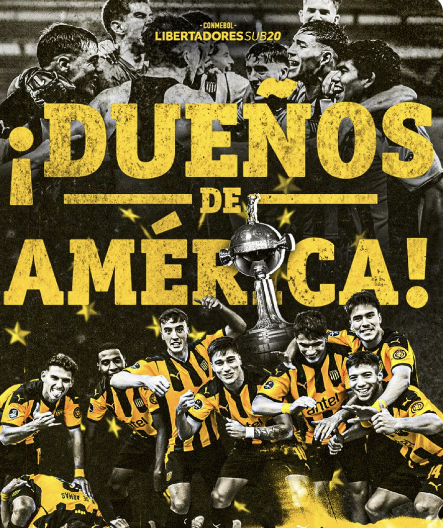 Peñarol de América!!!💛🖤