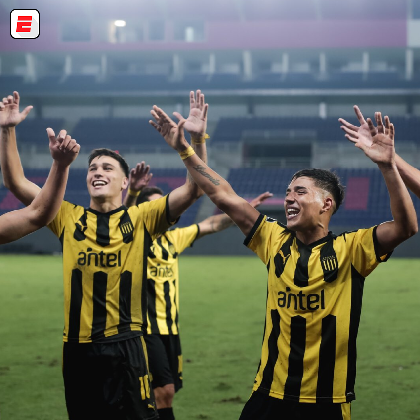ESPNUruguay's tweet photo. 🏆 ¡PEÑAROL CAMPEÓN DE AMÉRICA! 🟡⚫️

Los Carboneros vencieron a Independiente del Valle por penales tras igualar 1 a 1 en los 90 y conquistaron la Copa Libertadores Sub 20 en Ecuador. https://t.co/NTkl67F1Mo