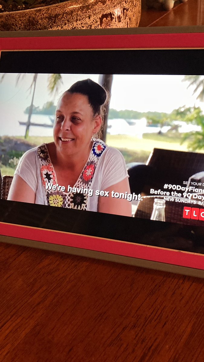 TheParty420's tweet photo. We are having sex tonight. ::high five:: ::hold back barf:: #africanway #90DayFiance #90dayfiancebeforethe90days https://t.co/zEHQJNsIHt
