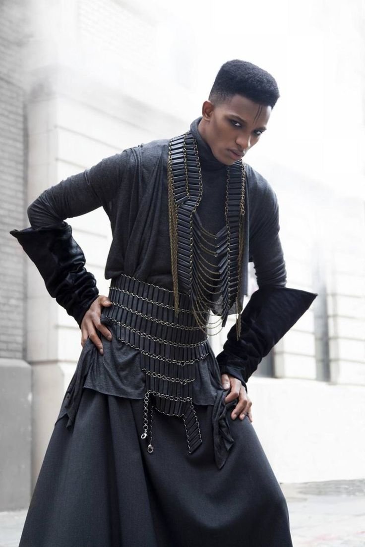 Etika during his modeling days