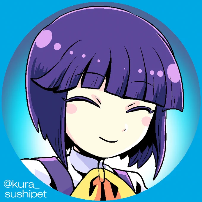#すしペットにリクエスト へのアイコンリクエストありがとう～。
こちらミサキちゃんのアイコンです。
優しく(?)て、おだやか(?)で、おしとやか(?)な女の子だよ!
大事に使ってね～。 