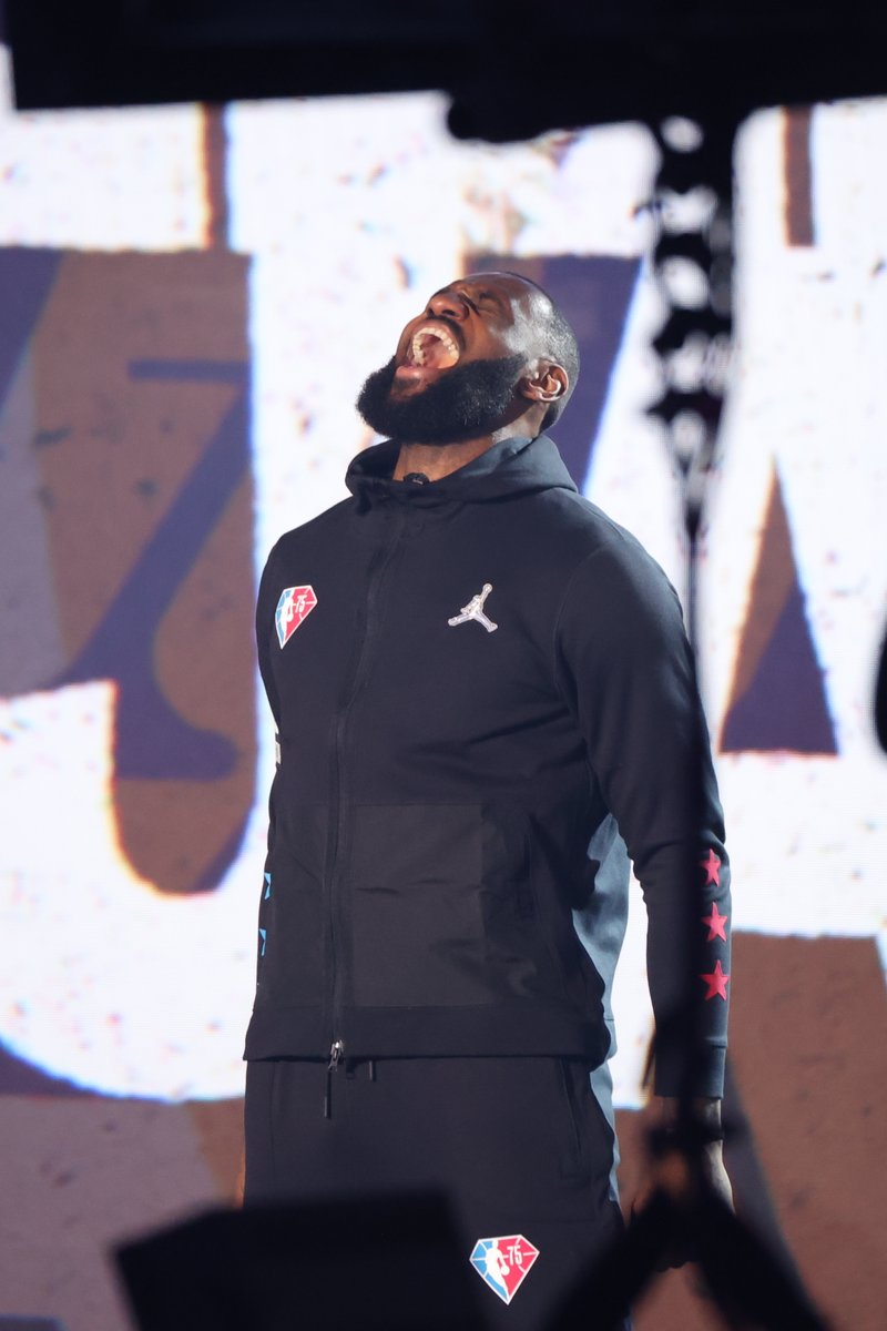NBA's tweet photo. 🗣️ CLEVELAND... #NBAAllStar 2022 is officially underway!

Watch on TNT &amp; TBS https://t.co/u32y9gVgzq