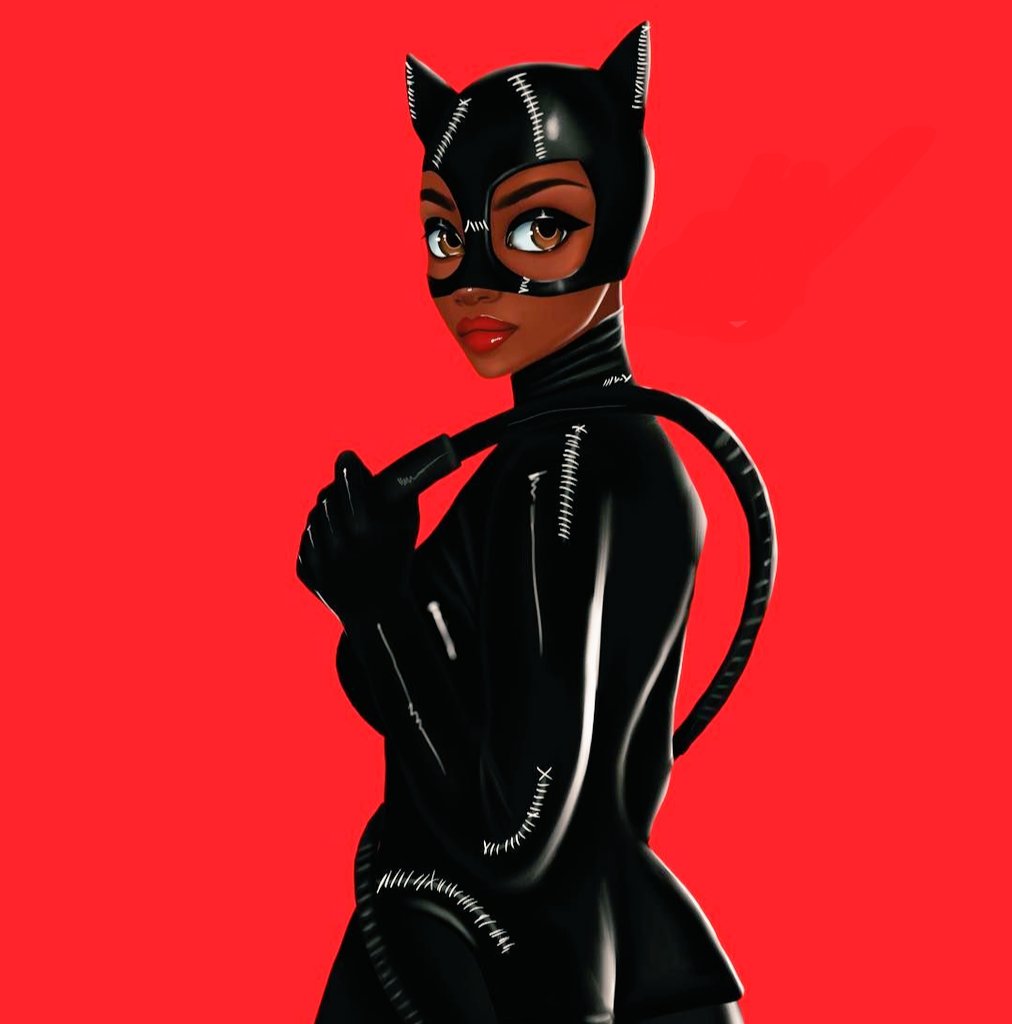 Feeling myself today... 🖤 
#mood #catwoman #batman #love