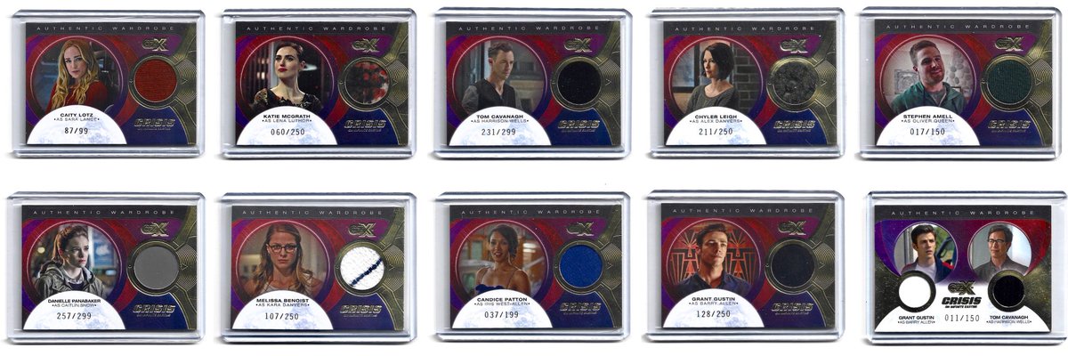 paulaemiles's tweet photo. My Crisis costume card collection so far

#theflash #Arrow #Arrowverse #supergirl #legendsoftomorrow #cw https://t.co/O1zOGfruAQ