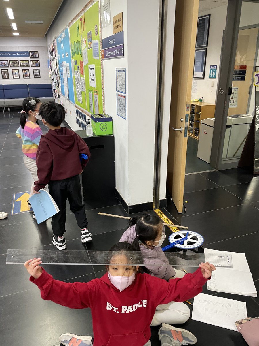 MelissaFleck8's tweet image. Fun Grade 2 exploration I happened upon today. Such excitement to measure! #pypmath