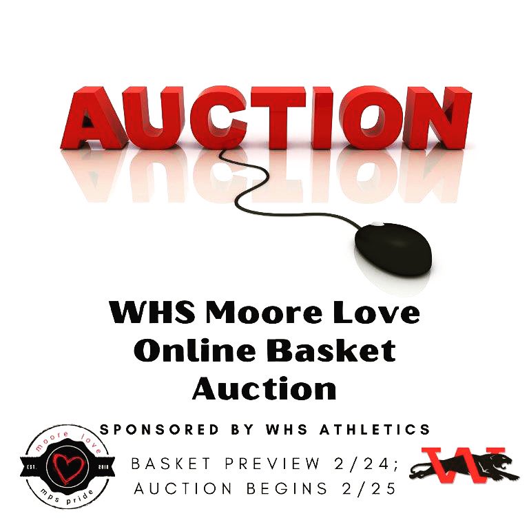 Join <a href="/whsjagathletics/">Westmoore Athletics</a> in their support of  WHS’s Moore Love initiative! Our Basket Auction will begin on Tuesday. You may start viewing themed baskets created by our athletic teams online on the Westmoore’s Moore Love facebook page on Monday!