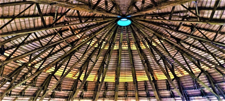 SanjeevKarpe's tweet photo. Designing and building a path breaking  bamboo banquet structure near Hubbali, Karnataka. Creating a new paradigm for bamboo design and construction in our Country. 16m tall and 24m dia without any supports in between, its a 3 layered skewed structure.
JANS Bamboo Products https://t.co/0OxZ9nezM0
