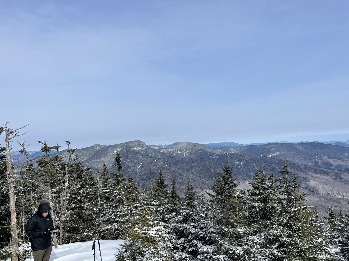 rootsontrail's tweet photo. Summit of Mt Tecumseh - White Mountains NH https://t.co/kQCjpBcE0T