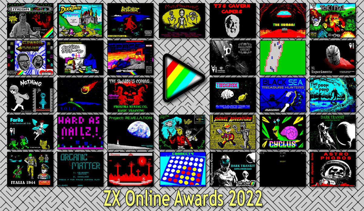 Hi, friends! Finally, the ZX Online Awards 2022 results are ready for your review. Enjoy! :)

zxonline.net/zx-online-awar…

#zxspectrum #zxonline #awards #8bit #retrogaming