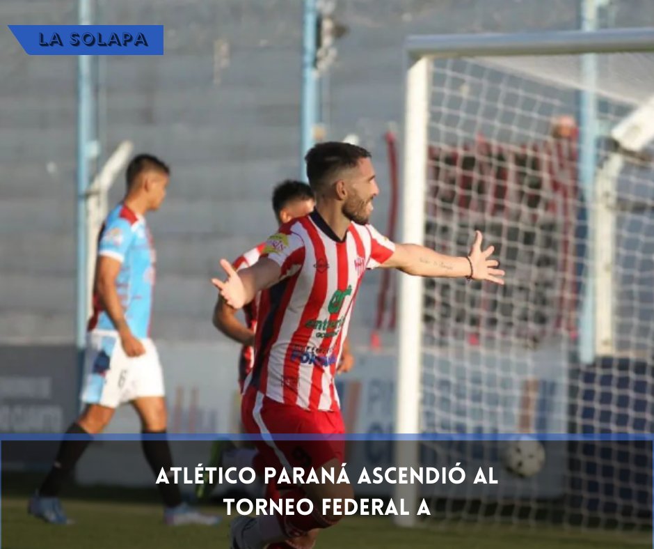 LaSolapaOk's tweet photo. #Entrerrianos | #TorneoRegional 🇦🇷
EL GATO ASCENDIÓ 🔝
En un partido redondo, Atlético Paraná le ganó cómodamente 3-0 a Juventud Alianza de San Juan y regresó al Torneo Federal A tras dos años 👏
📸 @arielcuellar8 https://t.co/6TgFk11ire