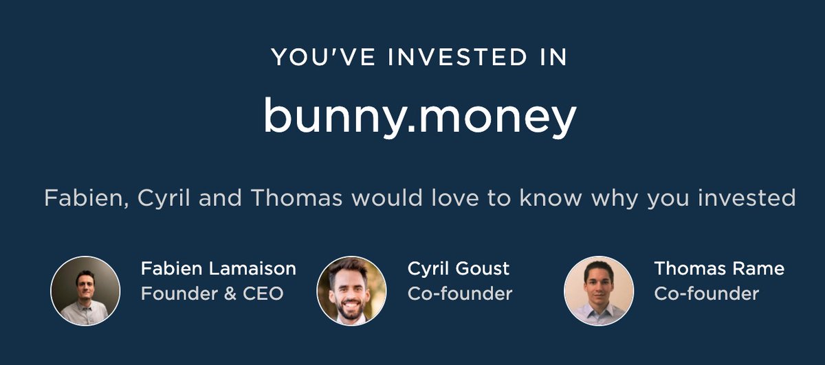 lili_tlo's tweet photo. ๐๐พI just invested in @thebunnymoney #saveforgood. Check them out on @Wefunder https://t.co/zNqyb5Oegr https://t.co/kDmRPm6dHA
