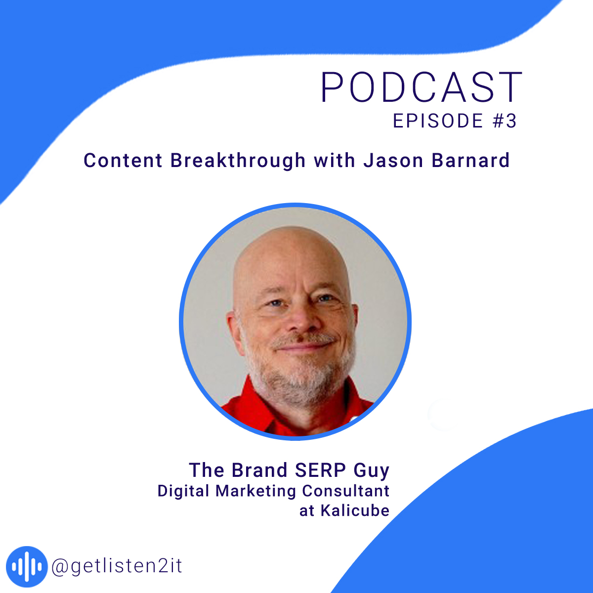 getlisten2it's tweet image. Brand SERP Guy, @jasonmbarnard, was our guest at our podcast, #ContentBreakthrough.  We discussed how do Brand SERPs work? How important is a Google business card? How can you get recognized by Google &amp;amp; much more!
lnkd.in/gNKbxwTj
#podcast #brand #seo #podcasting