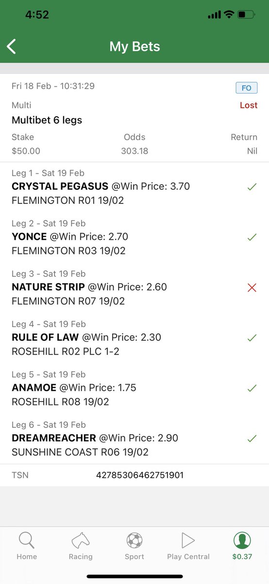GeoffHourigan's tweet photo. @tabcomau @SCTurfClub Nature Strip missing the start cost me 15K https://t.co/TBNlbhKQmS
