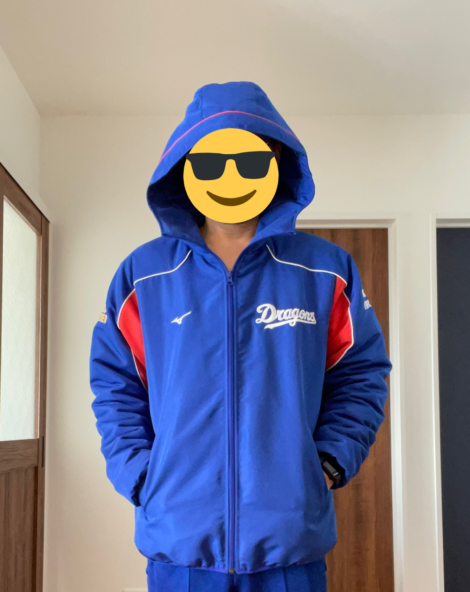 新品未使用】ドラゴンズ Mizuno Dragons ジャケット XOサイズ MIZUNO