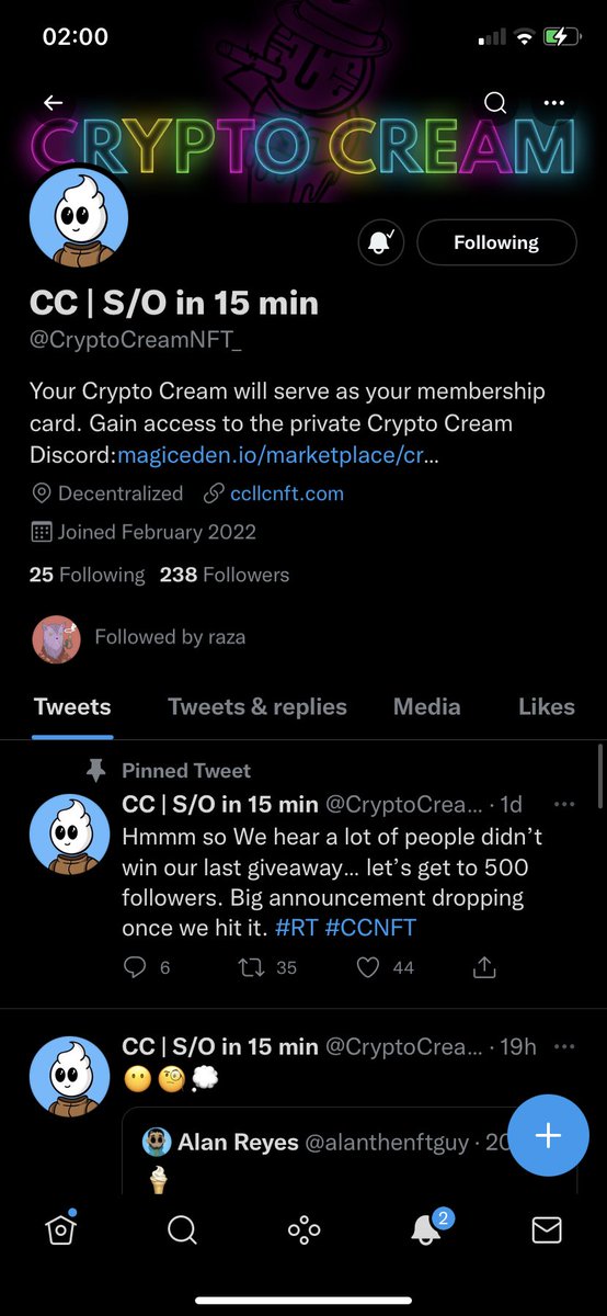 TSanthirakumar's tweet photo. @raza_cc @CryptoCreamNFT_ https://t.co/ThmIhxdc4Y
