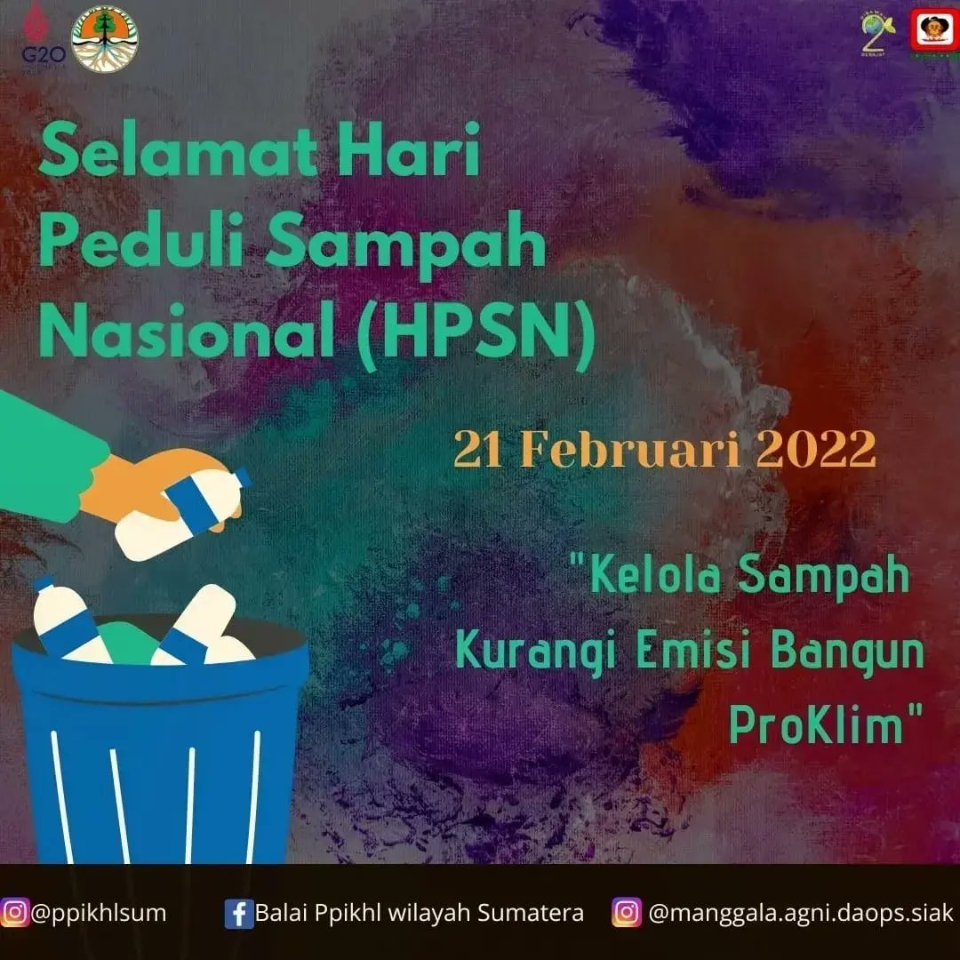 DaopsSiak's tweet photo. Hai sobat SiPongi.... 

Sobat hari ini ada yang spesial lho... 
Hari ini adalah Hari Peduli Sampah Nasional (HPSN) 

Sobat, sudah tau belum nih alasan kenapa setiap tanggal 21 Februari diperingati sebagai HPSN? 

Kuy, langsung kita kepoin infonya. Langsung geser ke slide.😃 https://t.co/2aDj56jzb8