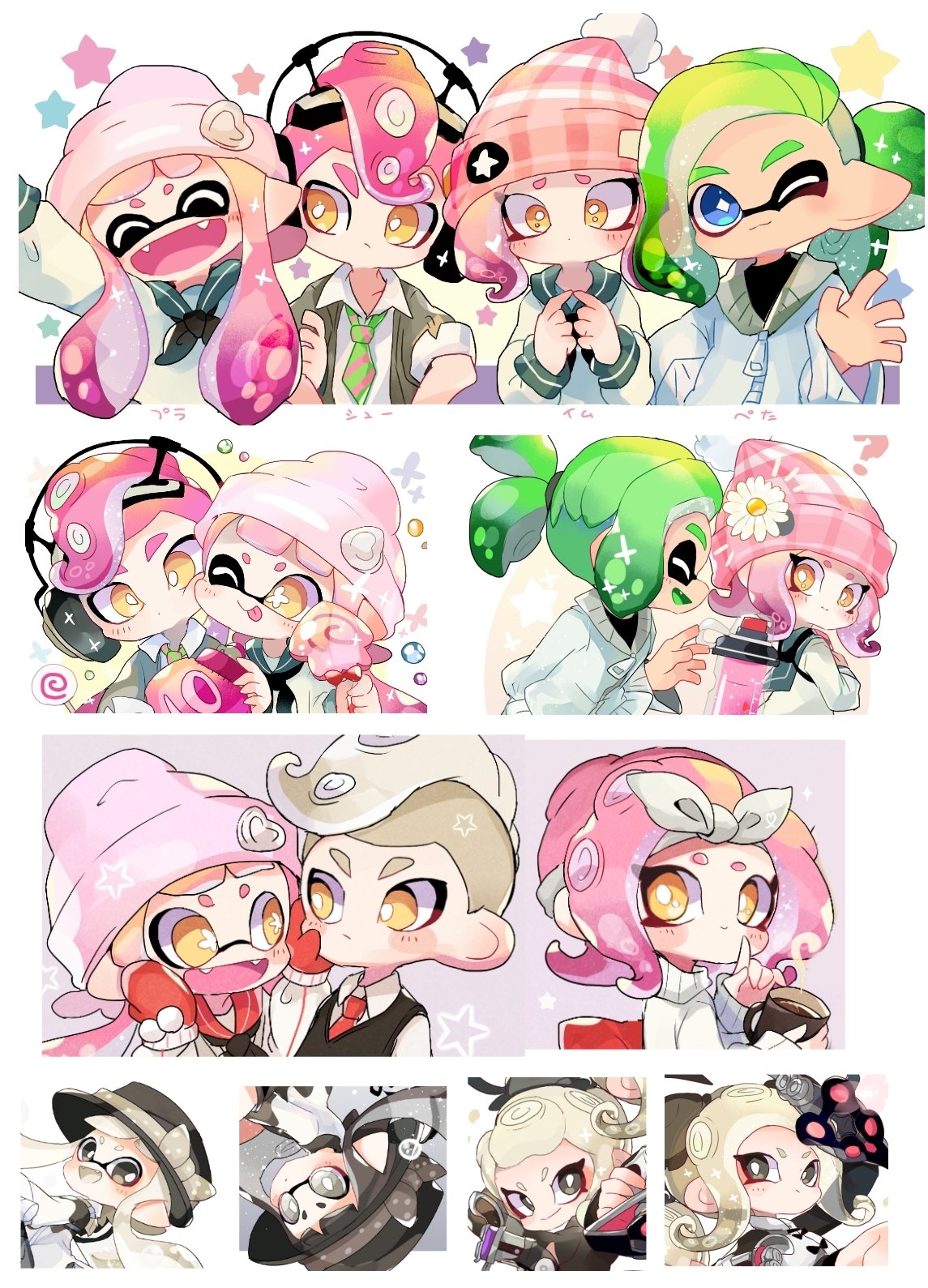21春夏新色 スプラ3 マイイカちゃん描きます インテリア
