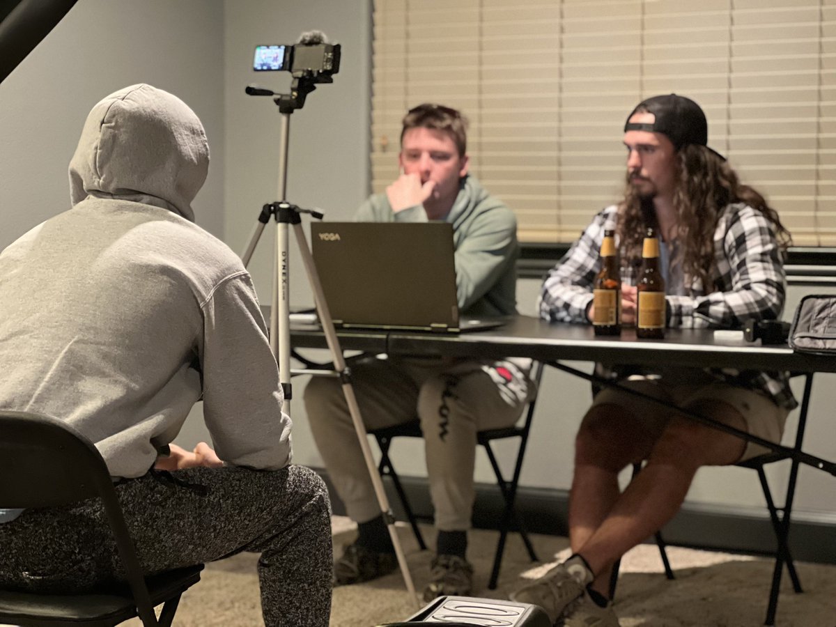 OdysseyDisc's tweet photo. Behind the scenes sneak peak 👀 keep an eye out on YouTube tomorrow! https://t.co/S6hm8z3Yzj