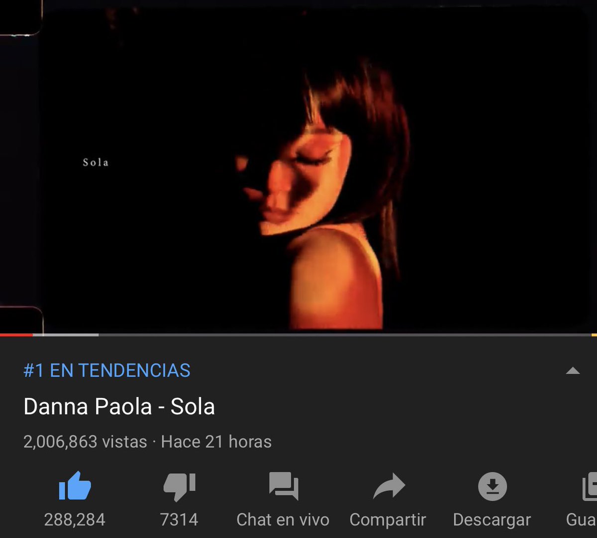 frida_DP_'s tweet photo. Ciertos presumiendo que su fav llegó al millón en 24h diciendo que es de las pocas que lo ha logrado…no caigan en esas MENTIRAS, que aquí solo hay una princesa del pop latino que lo ha hecho varias veces como esta 💅🏼 https://t.co/48H1makhEj