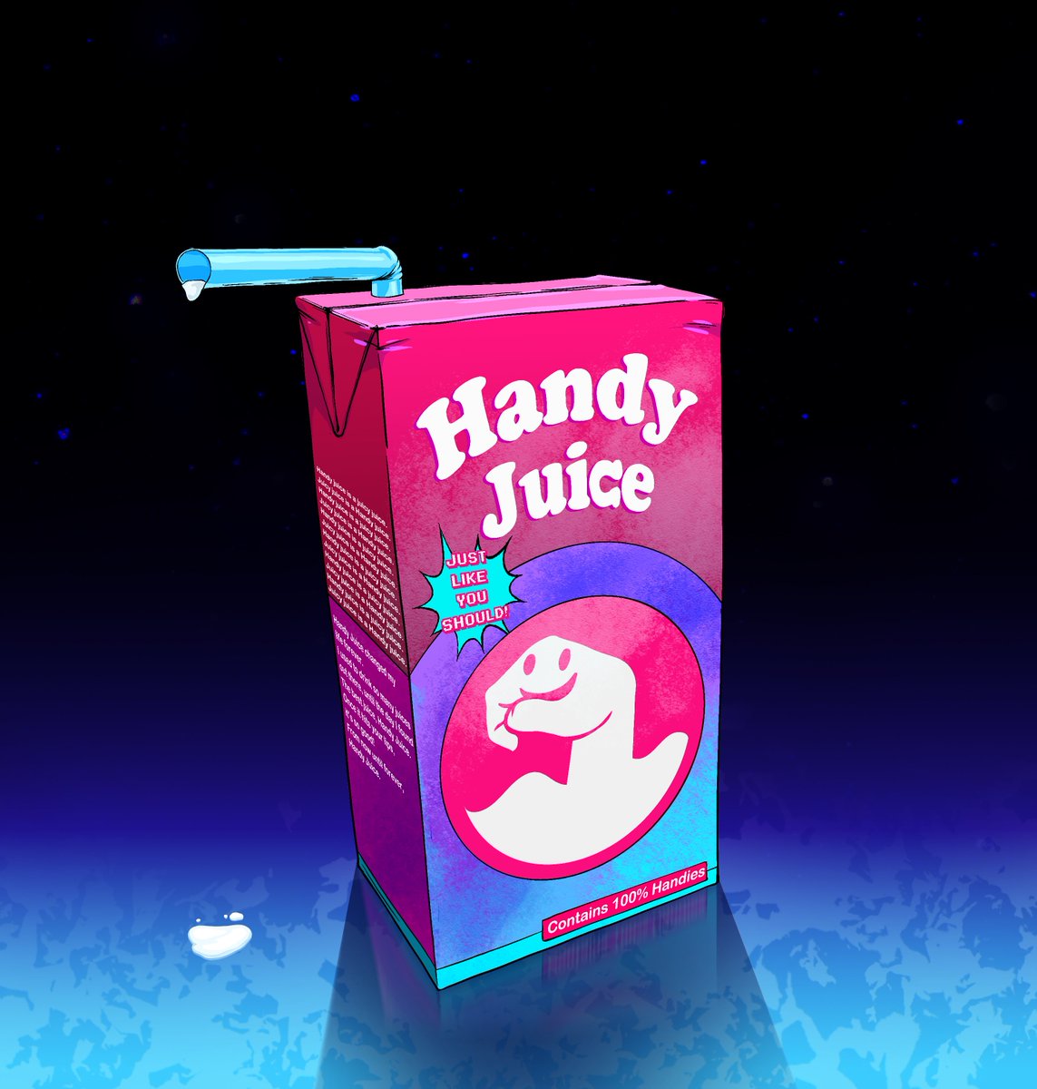 lswhite81's tweet photo. 🚨🚨🚨
@HandiesNFT  Starter Pack Giveaway

WIN: 1 Handy Juice + 3 Handies (3 entries into 7.5K ADA giveback)

Like &amp; Retweet
Join Discord https://t.co/CeU01IacWH
Tag a friend needing a Handy

Contest ends when 5000th Handy is minted next week (🤞) !
#NFT #Cardano #CNFTGiveaway https://t.co/ORQjsXemjX