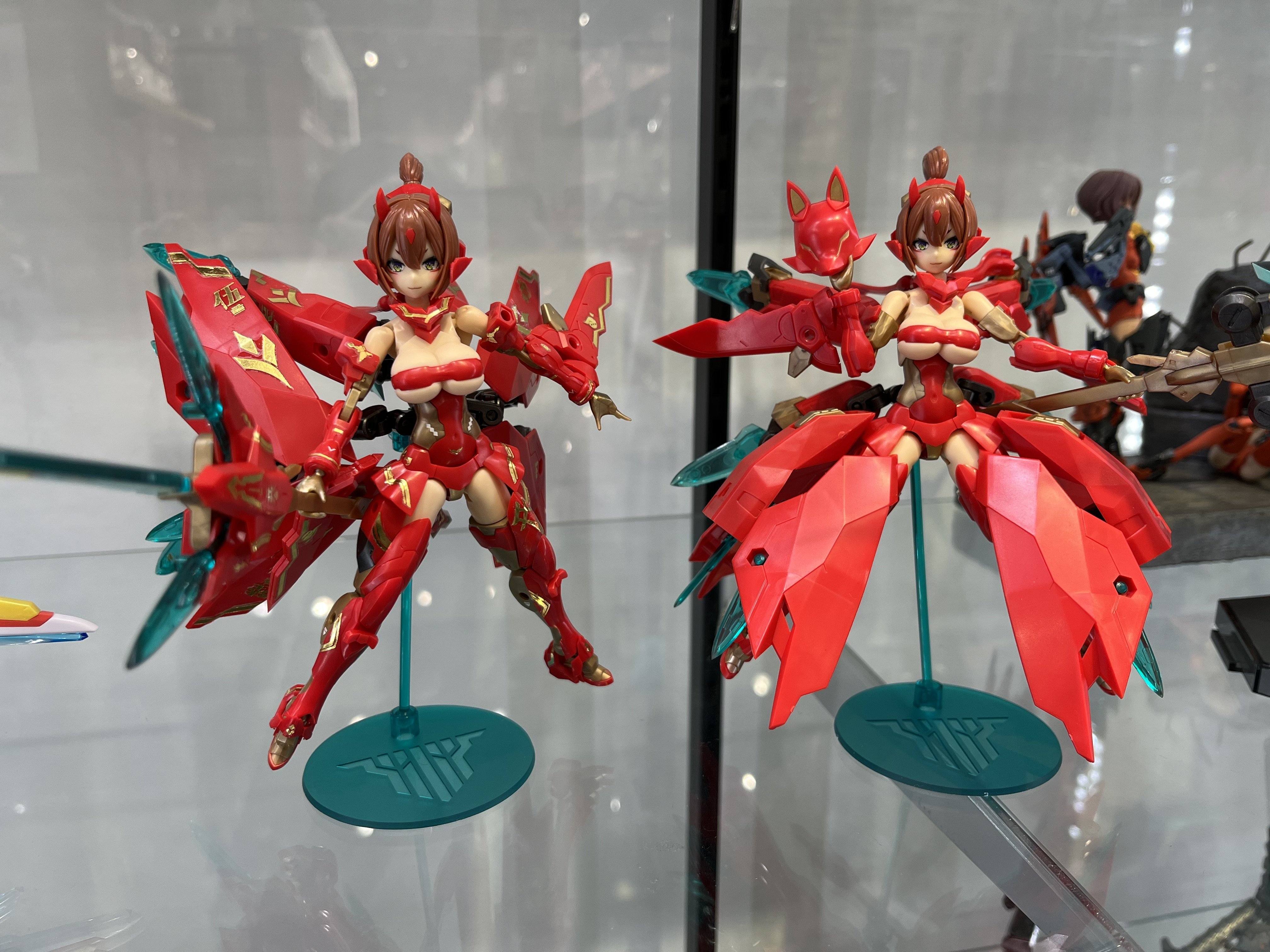 深緑(ふかみどり) メガミデバイス 朱羅 九尾 火舞羅 コトブキヤ