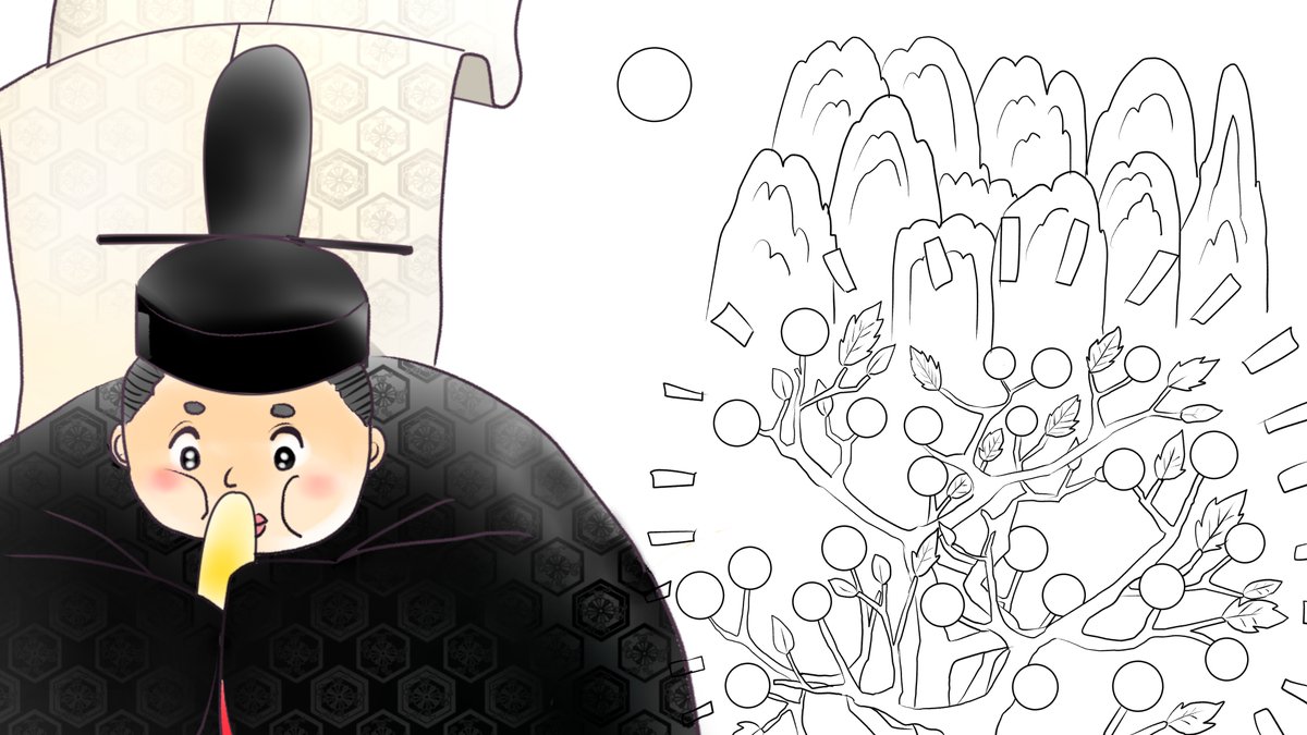昨日描いた絵です( ゜Д゜)
恋の魔法とおまじない686-5色塗途中、イラストACさん素材ちびモブ会社員、福娘様昔話かぐや姫差分線画、色塗途中 