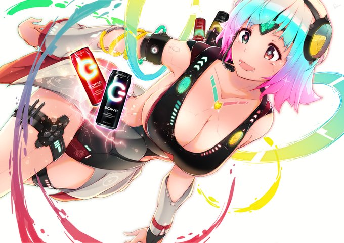 #過去作で自分が最高だと思う絵を1枚載せて5rtを目指せ1年8ヶ月前Zoneイラコン用に描き、最高!とは言わないまでも久しぶりに見て「自分らしくて好きだな〜」と感じたキャラ 