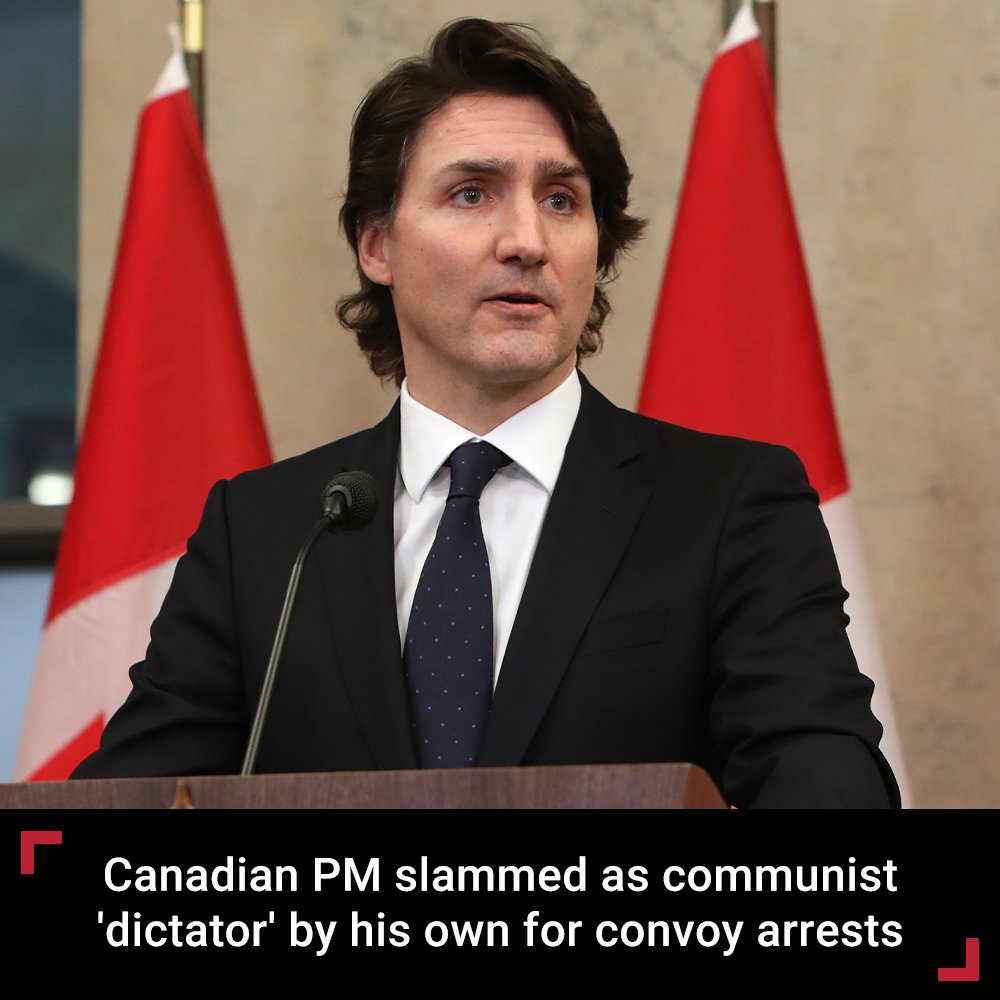 FoxNews's tweet image. 'TYRANT' TRUDEAU: European Parliament member went on to say we have to ensure elected officials understand they work for the people, ‘not to behave like masters of slaves.’ fxn.ws/3JI5KZq