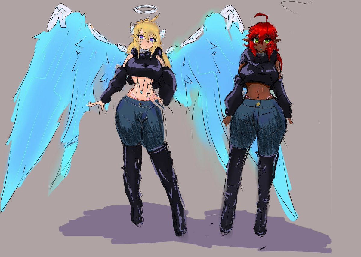 DivineAngelFate's tweet image. 🕊All welcome
🕊As detailed as you
🕊(Friendly writer)
🕊 bi sexual (No lean)
🕊Loves everyone animals and all.
🕊 Sub But can be Dom
🕊Can be futa if requested
🕊 Open DMs 
🕊 (Like and Rt please~)
🕊 (Art of Siri and her elven GF Mavis owned by @funstuffuwu )