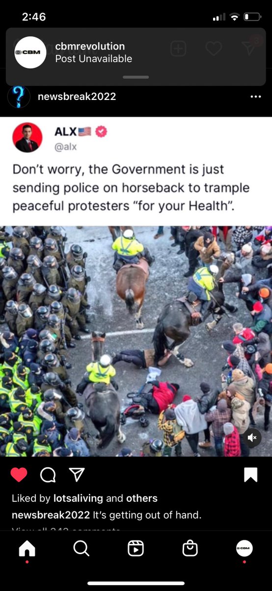 xkitxmusic's tweet photo. @BShanahanLib #ottawa #ottawapolice This is you correct ?!?! #violently #trampling an elderly #woman with a horse ?!?! #policebrutality #TrudeauTyranny #TrudeauDictatorshipMustGo #Canada #freedomconvoy22 #FreedomConvoy2022 #OttawaPoliceBrutality #blackfacehitler https://t.co/TCkpuJTx7h