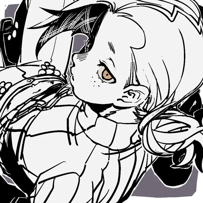 #このタグを見た人は推しの初描きと現在の絵を載せる
どうせならドッピオでも
←初描き/今の絵→ 