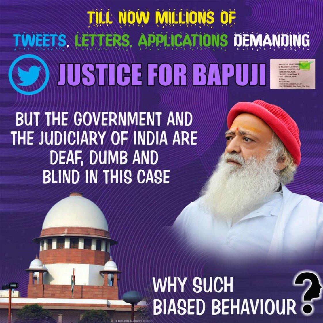 gunjan_1106's tweet photo. Sant Shri Asharamji Bapu has completed 9 yrs in jail, that too in a fabricated case with evidences saying loud and clear that he is innocent then why Justice Still Awaited?
#आखिर_कब_मिलेगा_न्याय https://t.co/AVsSEBwL4v